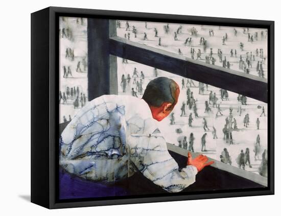 Foreign Correspondent, 1987-Graham Dean-Framed Premier Image Canvas