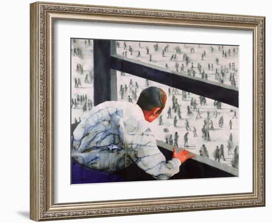 Foreign Correspondent, 1987-Graham Dean-Framed Giclee Print