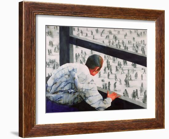 Foreign Correspondent, 1987-Graham Dean-Framed Giclee Print