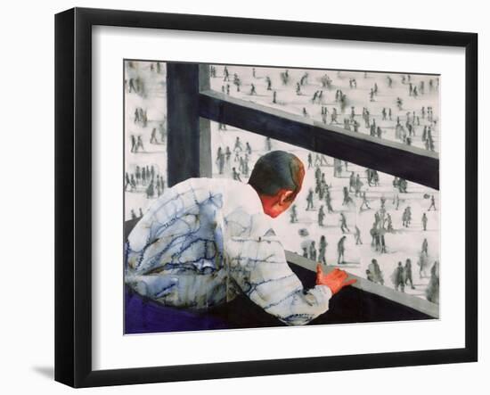 Foreign Correspondent, 1987-Graham Dean-Framed Giclee Print