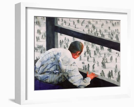 Foreign Correspondent, 1987-Graham Dean-Framed Giclee Print