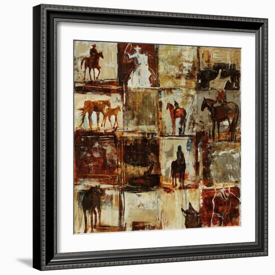 Forelock to Fetlock-Jodi Maas-Framed Giclee Print