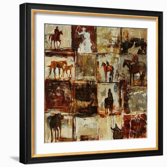 Forelock to Fetlock-Jodi Maas-Framed Giclee Print