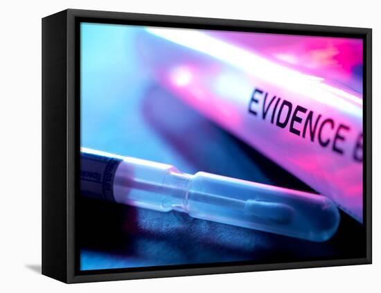 Forensic Evidence-Tek Image-Framed Premier Image Canvas