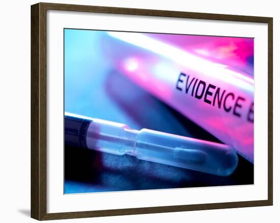 Forensic Evidence-Tek Image-Framed Photographic Print