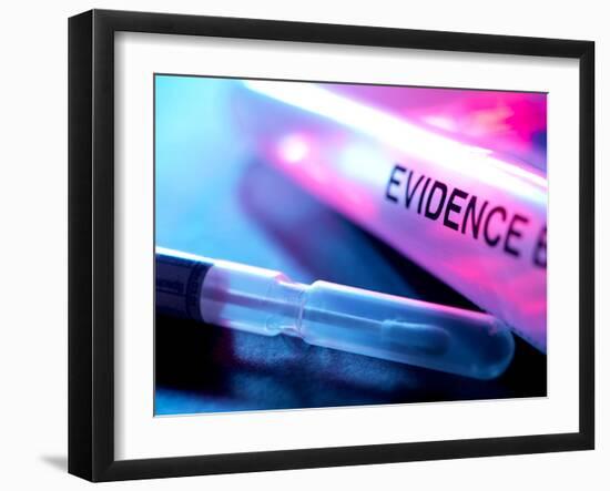 Forensic Evidence-Tek Image-Framed Photographic Print