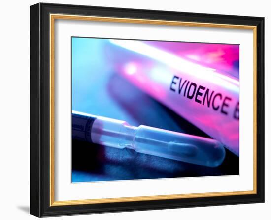 Forensic Evidence-Tek Image-Framed Photographic Print