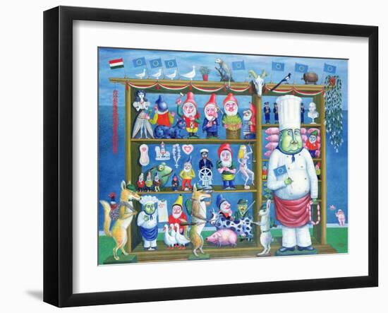 Foreseason, 2004-Tamas Galambos-Framed Giclee Print