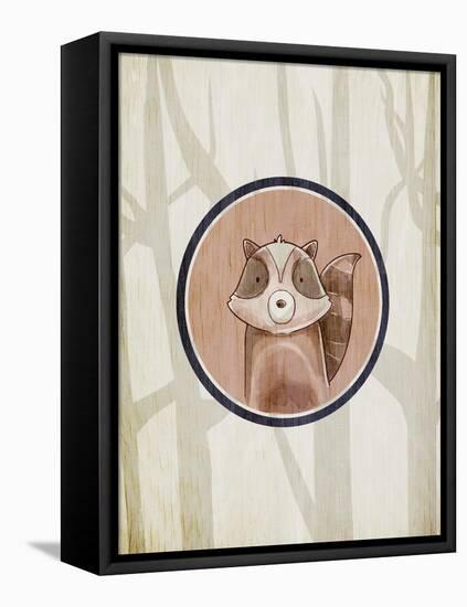 Forest Animals 1-Kimberly Allen-Framed Stretched Canvas