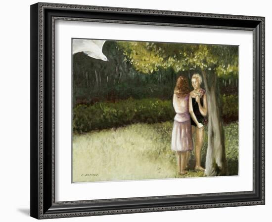 Forest Annunciation, 1, 2005-Caroline Jennings-Framed Giclee Print