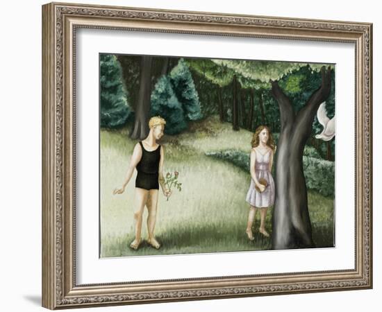 Forest Annunciation, 2, 2006-Caroline Jennings-Framed Giclee Print