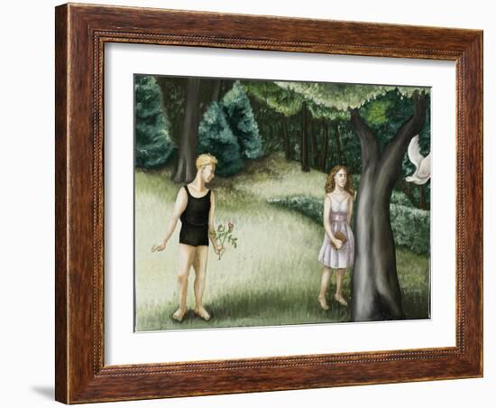 Forest Annunciation, 2, 2006-Caroline Jennings-Framed Giclee Print