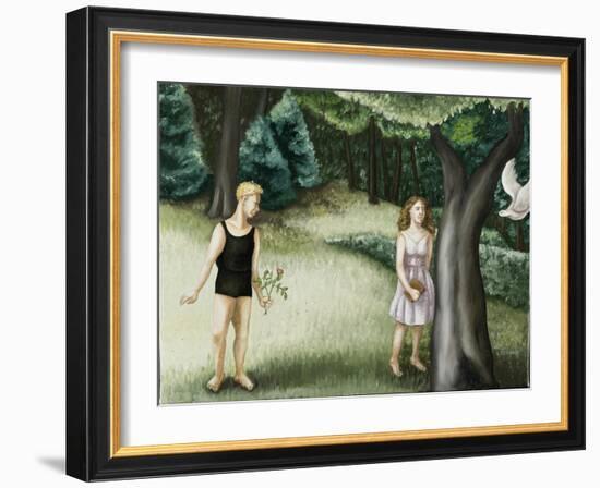 Forest Annunciation, 2, 2006-Caroline Jennings-Framed Giclee Print