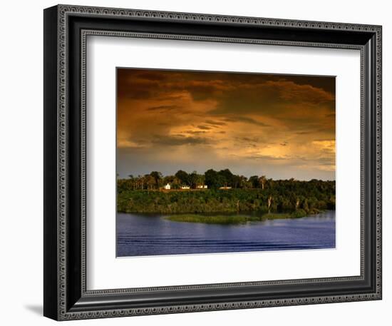 Forest at Sunset, Brazil-Wayne Walton-Framed Photographic Print