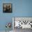 Forest Black Bear-Carol Robinson-Framed Stretched Canvas displayed on a wall