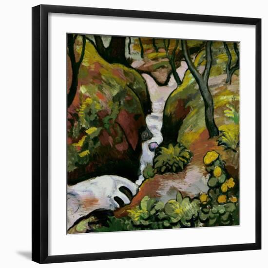 Forest Brook-Auguste Macke-Framed Giclee Print