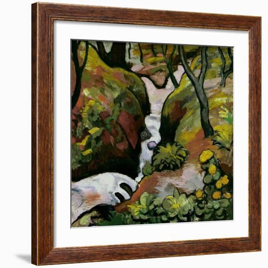 Forest Brook-Auguste Macke-Framed Giclee Print