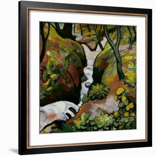 Forest Brook-Auguste Macke-Framed Giclee Print