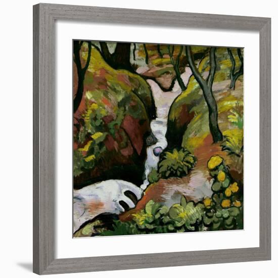 Forest Brook-Auguste Macke-Framed Giclee Print