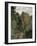 Forest Cart Road-Claude Monet-Framed Giclee Print