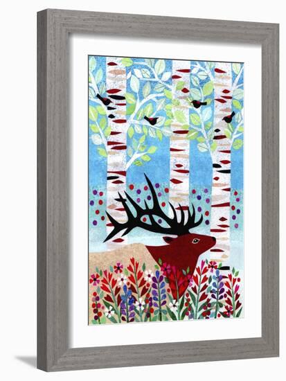 Forest Creatures I-Kim Conway-Framed Art Print