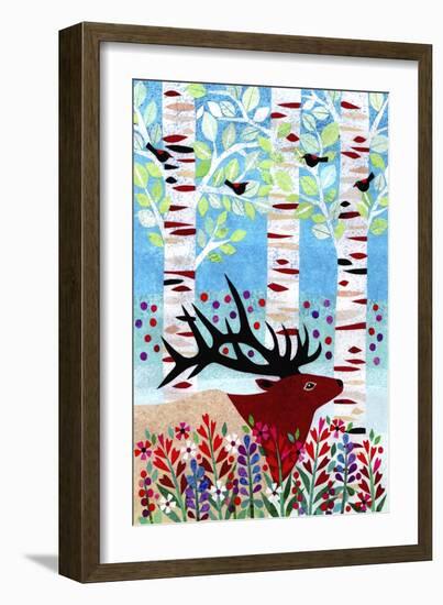 Forest Creatures I-Kim Conway-Framed Art Print