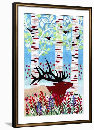 Forest Creatures I-Kim Conway-Framed Art Print