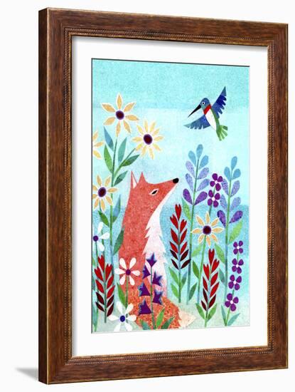 Forest Creatures IV-Kim Conway-Framed Art Print