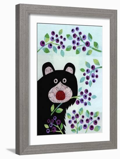 Forest Creatures XI-Kim Conway-Framed Art Print