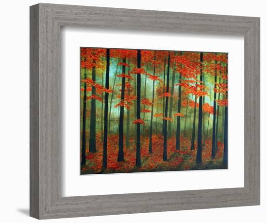 Forest Dawn-Herb Dickinson-Framed Photographic Print