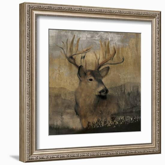 Forest Deer-Carol Robinson-Framed Art Print