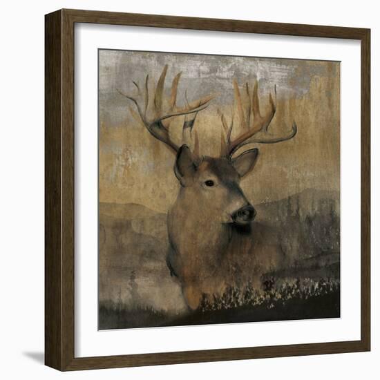 Forest Deer-Carol Robinson-Framed Art Print