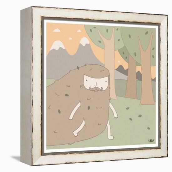 Forest Dude-Reza Farazmand-Framed Stretched Canvas