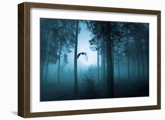Forest Flight-Andreas Stridsberg-Framed Art Print