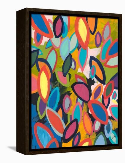 Forest Floor No. 2-Jan Weiss-Framed Stretched Canvas