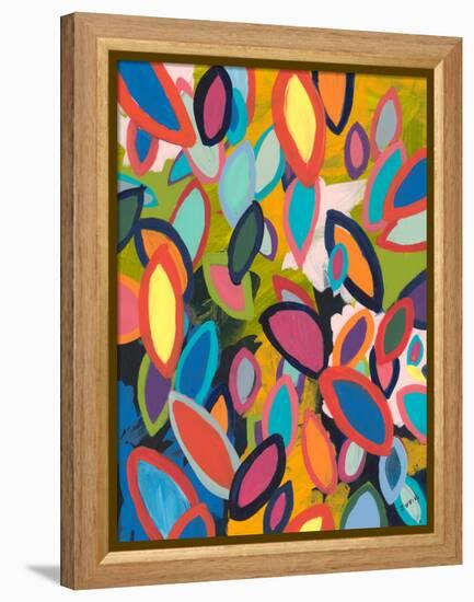 Forest Floor No. 2-Jan Weiss-Framed Stretched Canvas