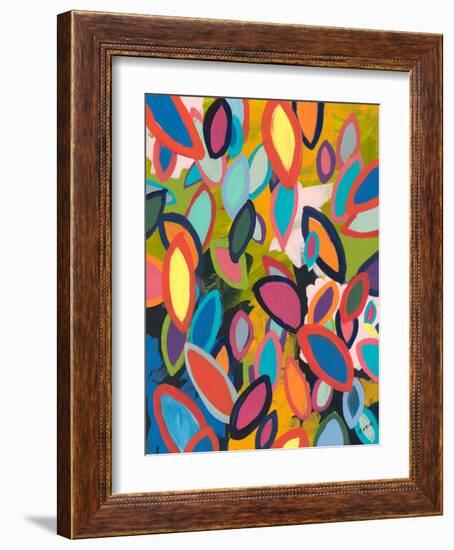 Forest Floor No. 2-Jan Weiss-Framed Art Print