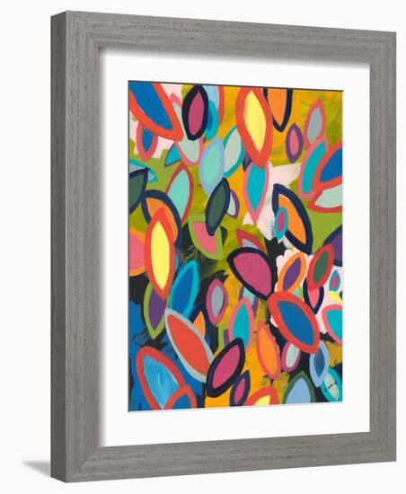 Forest Floor No. 2-Jan Weiss-Framed Art Print