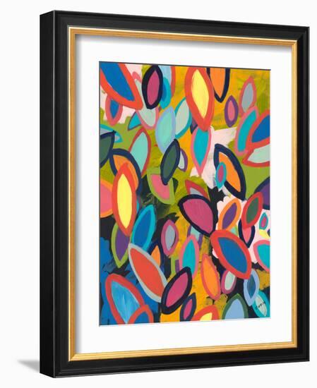 Forest Floor No. 2-Jan Weiss-Framed Art Print