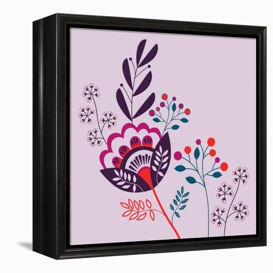 Forest Floral-null-Framed Premier Image Canvas