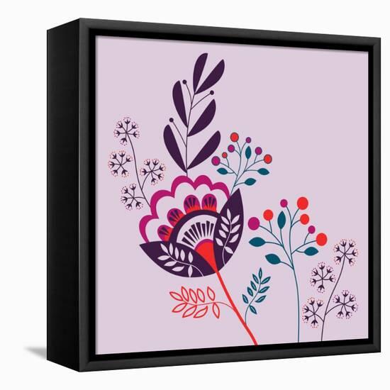 Forest Floral-null-Framed Premier Image Canvas