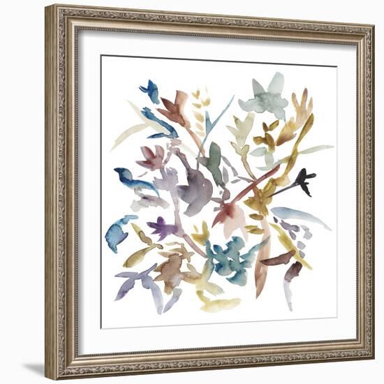 Forest Flowers II-Chariklia Zarris-Framed Art Print