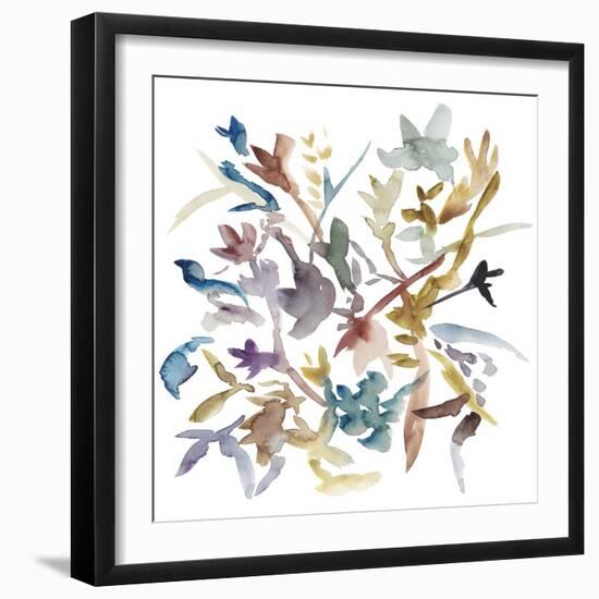 Forest Flowers II-Chariklia Zarris-Framed Art Print