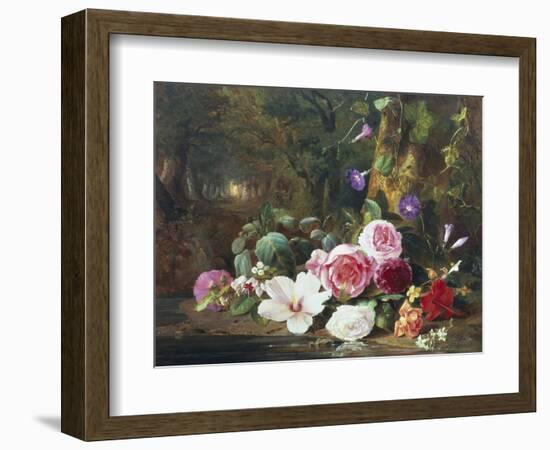 Forest Flowers-Jean Baptiste Claude Robie-Framed Giclee Print