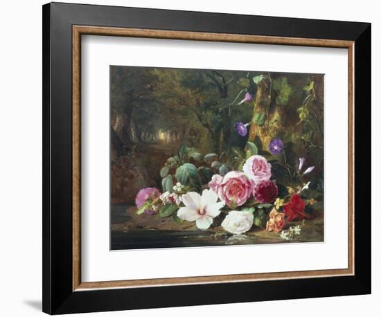 Forest Flowers-Jean Baptiste Claude Robie-Framed Giclee Print