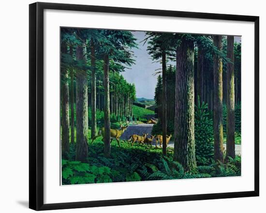 Forest Friends-Stan Galli-Framed Giclee Print