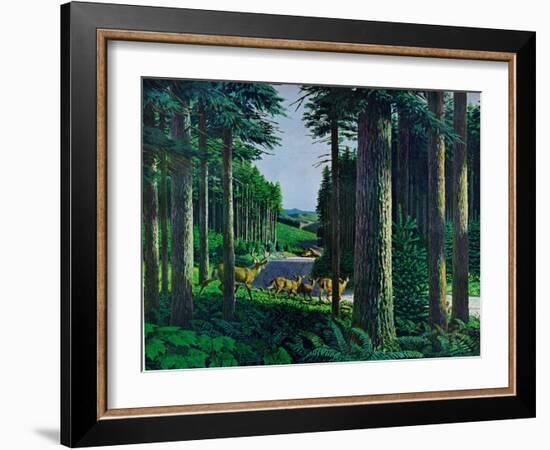 Forest Friends-Stan Galli-Framed Giclee Print