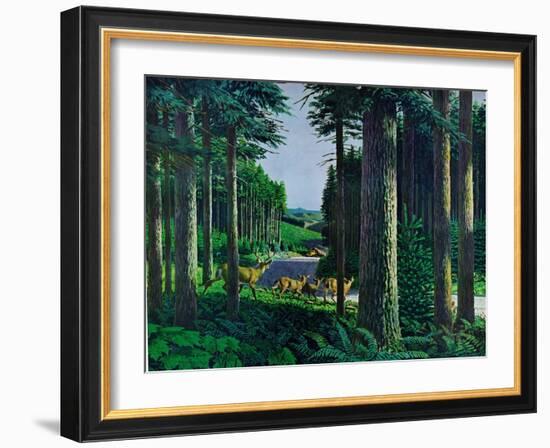 Forest Friends-Stan Galli-Framed Giclee Print