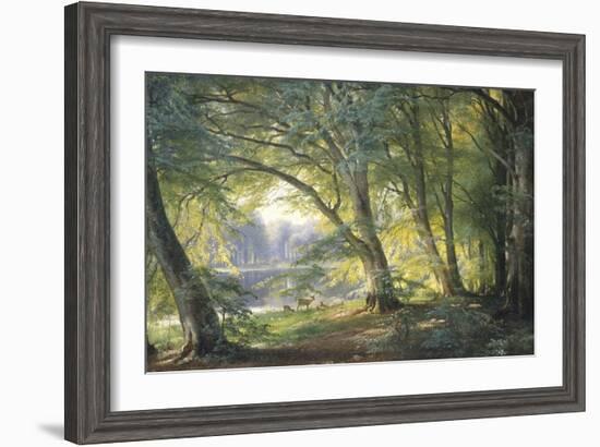 Forest Glade-Carl Frederic Aagaard-Framed Giclee Print