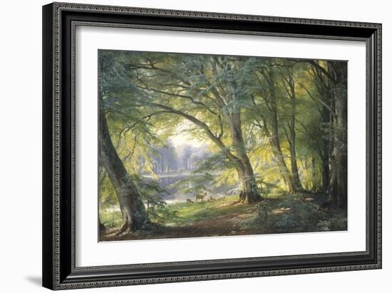 Forest Glade-Carl Frederic Aagaard-Framed Giclee Print